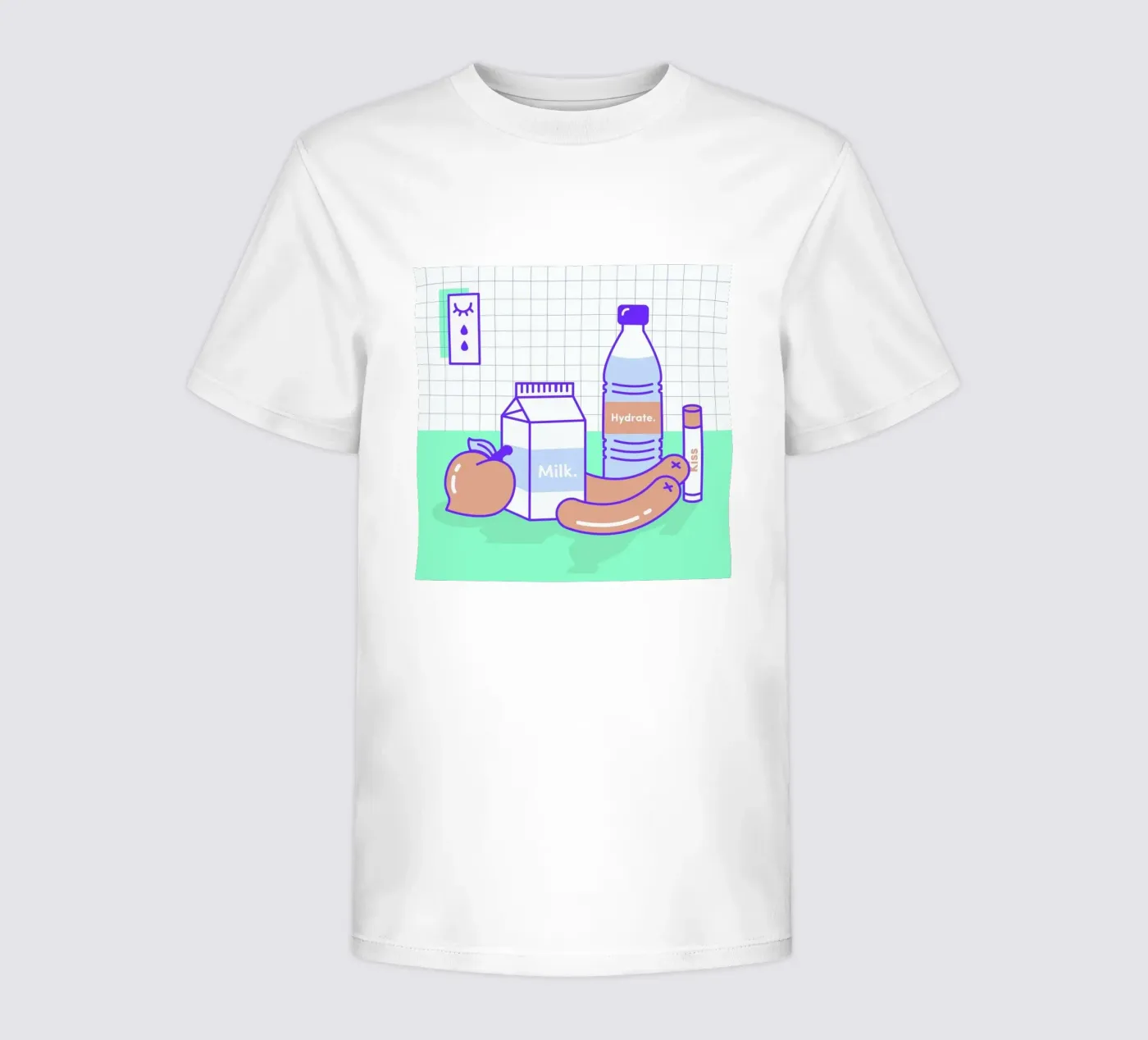 Peachy Objects Kinder T-Shirt von Rachel Peck