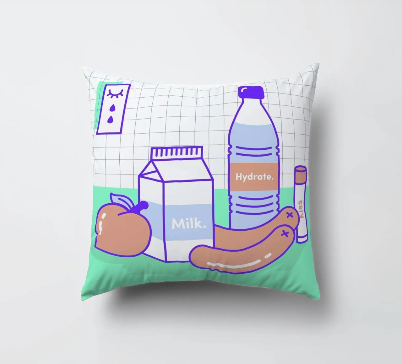 Peachy Objects cuscino da Rachel Peck