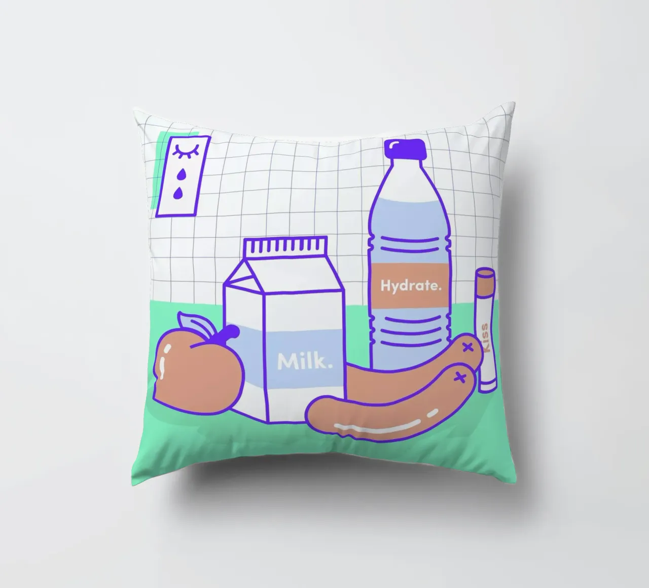 Peachy Objects cuscino da Rachel Peck
