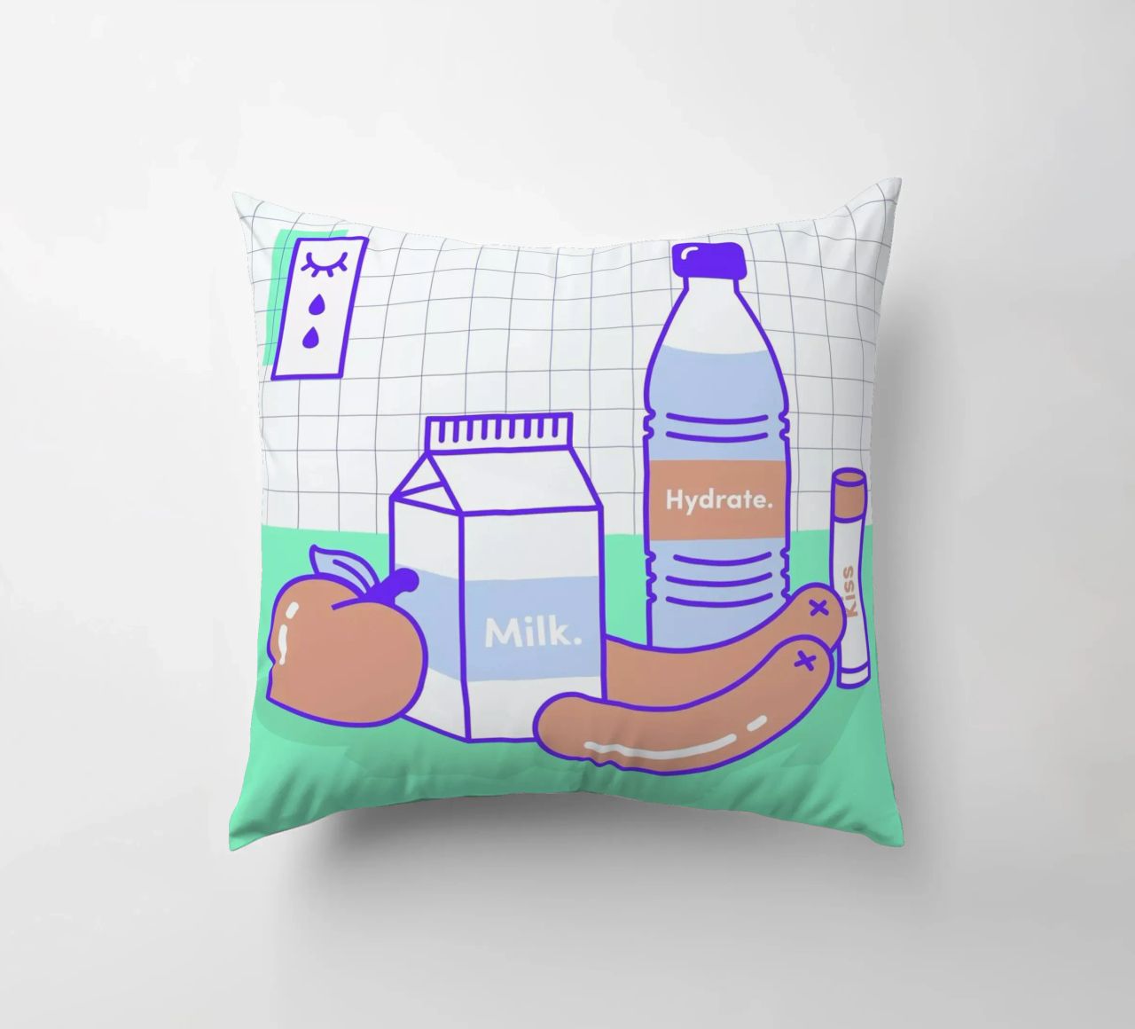 Peachy Objects cuscino da Rachel Peck