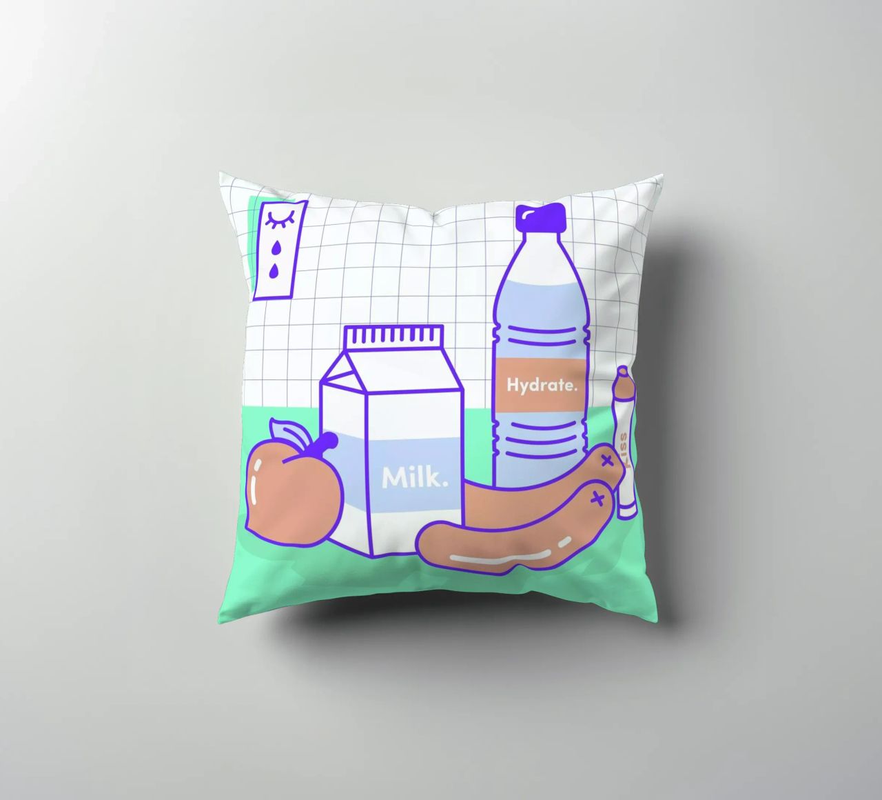 Peachy Objects cuscino da Rachel Peck