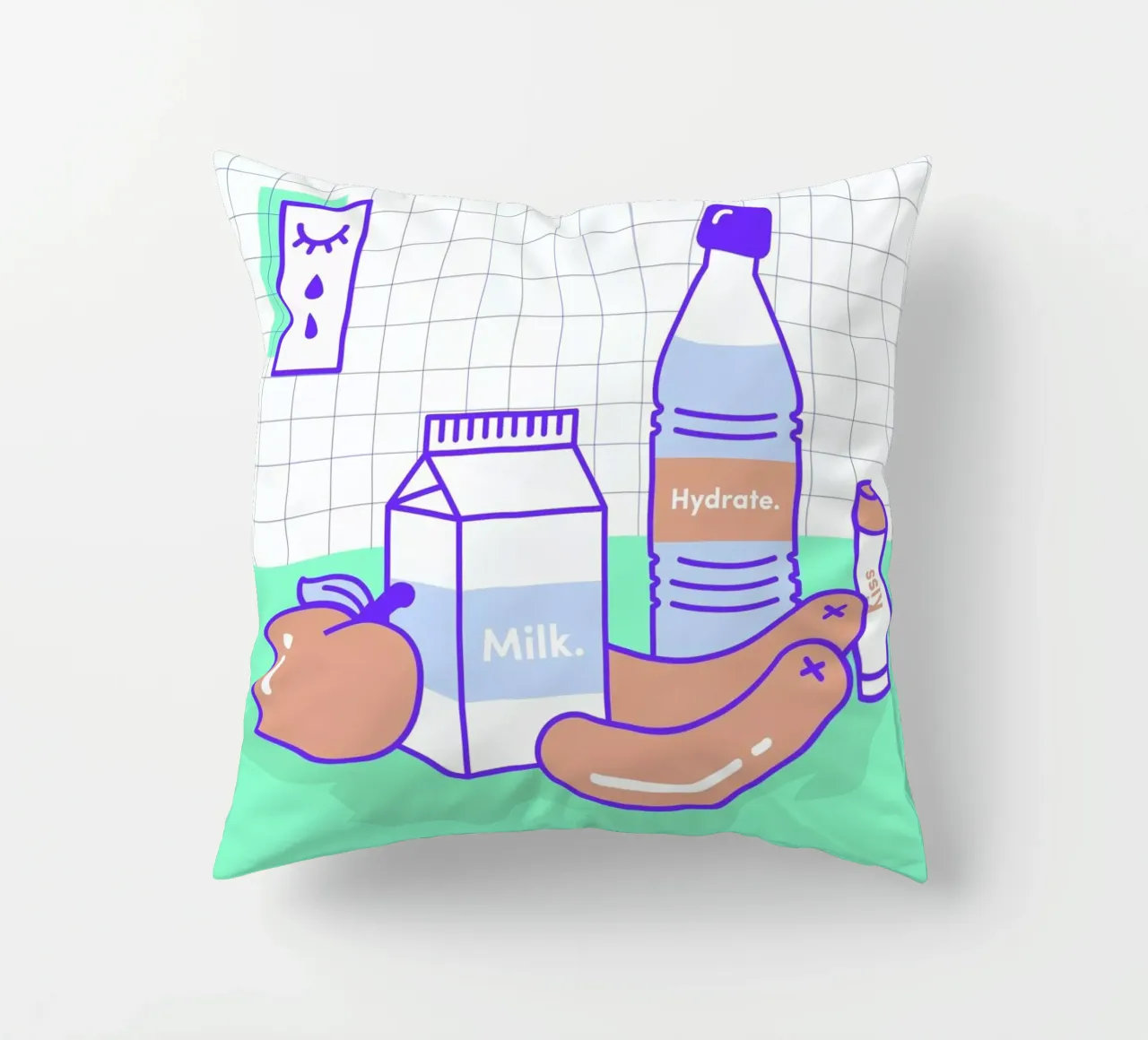 Peachy Objects cuscino da Rachel Peck