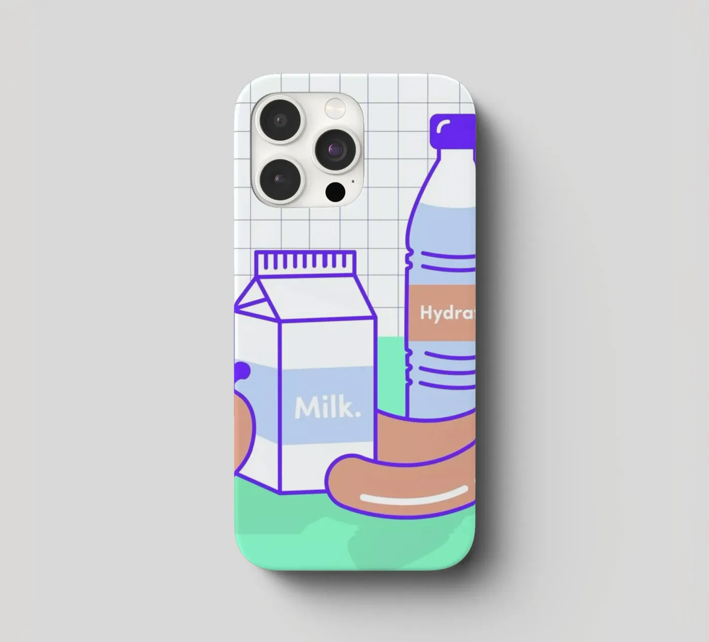 Peachy Objects iphone case by Rachel Peck