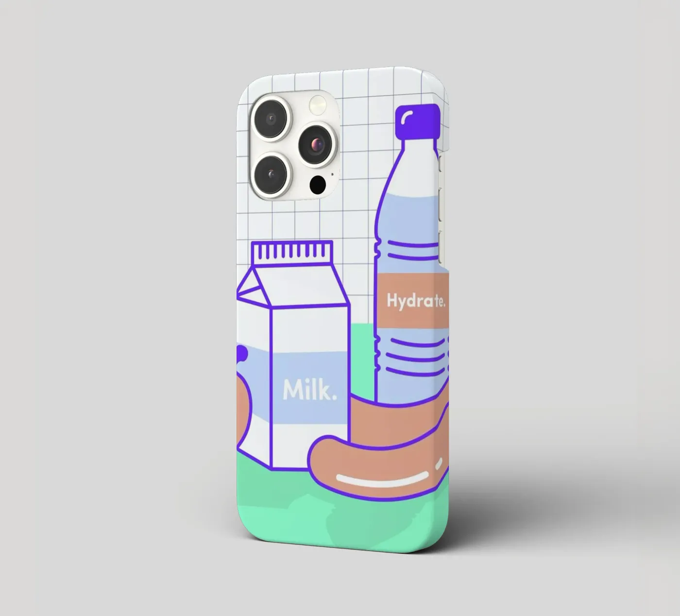 Peachy Objects iphone case by Rachel Peck