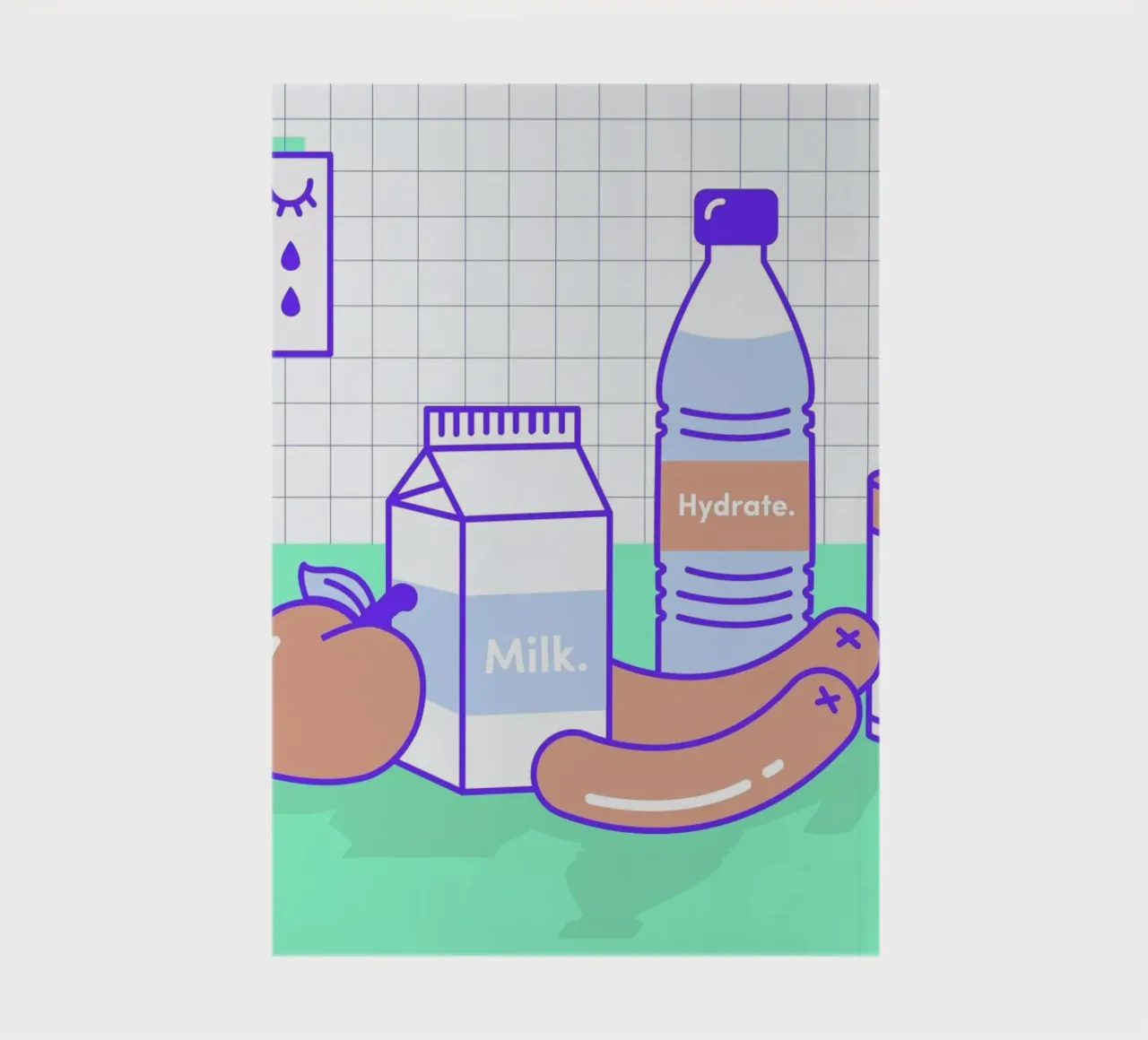 Peachy Objects notebook by Rachel Peck