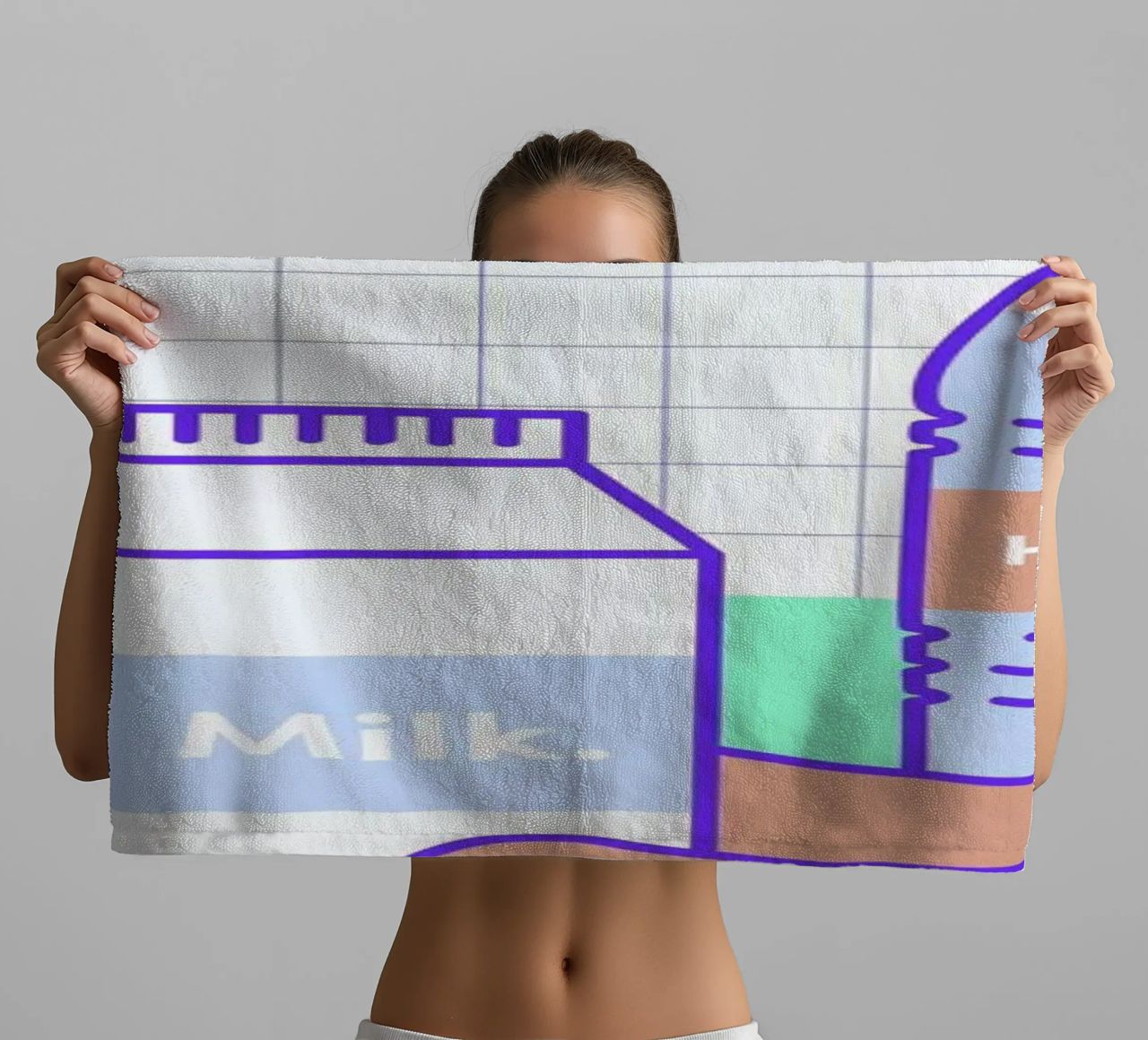 Peachy Objects asciugamano da bagno da Rachel Peck