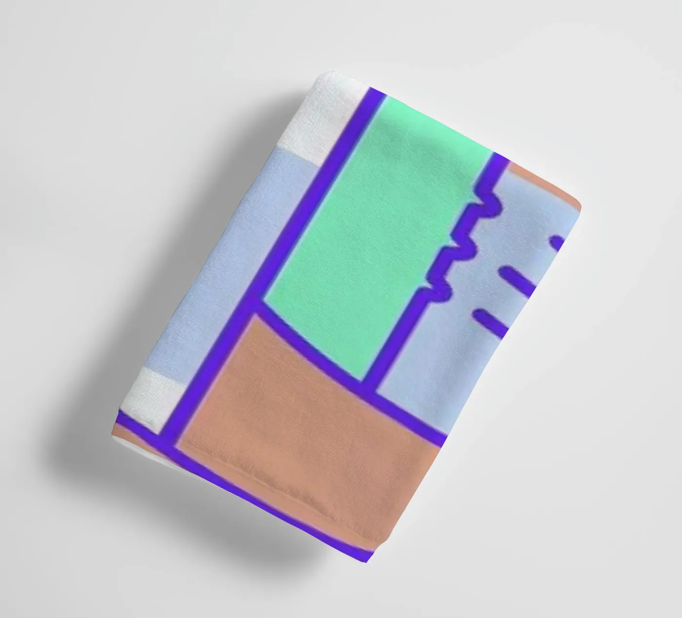 Peachy Objects towel by Rachel Peck