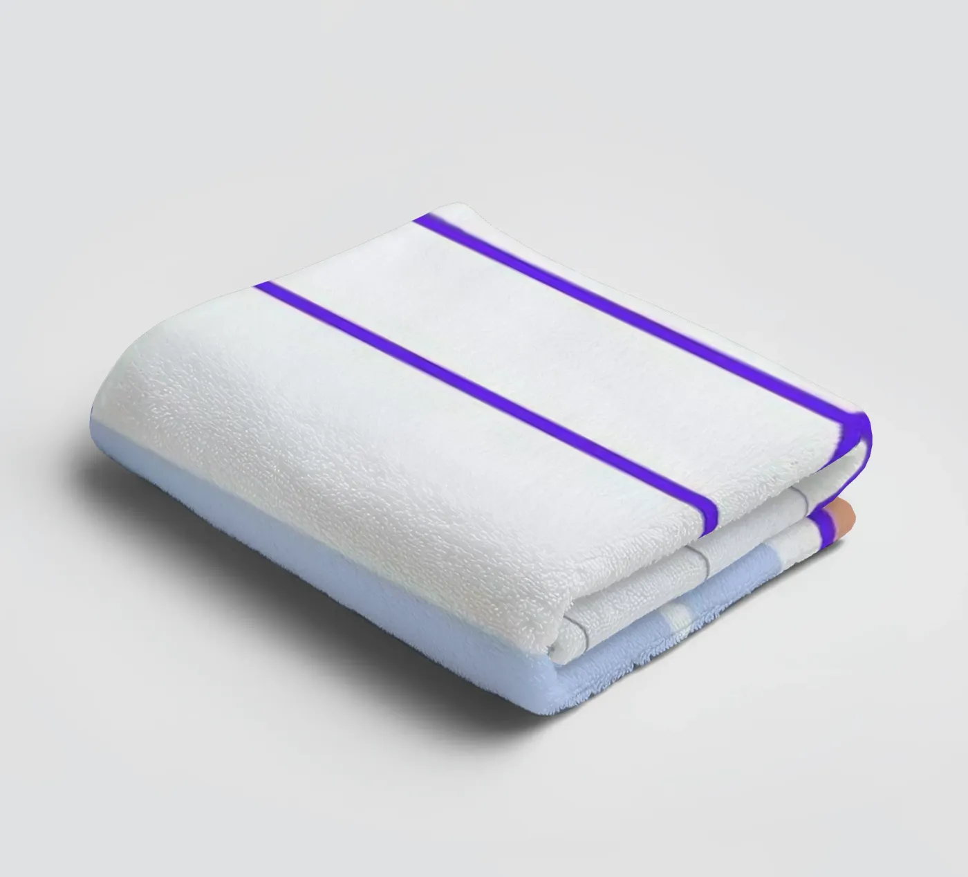 Peachy Objects towel by Rachel Peck