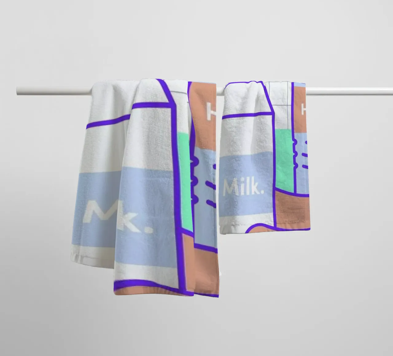 Peachy Objects serviette de bain de Rachel Peck