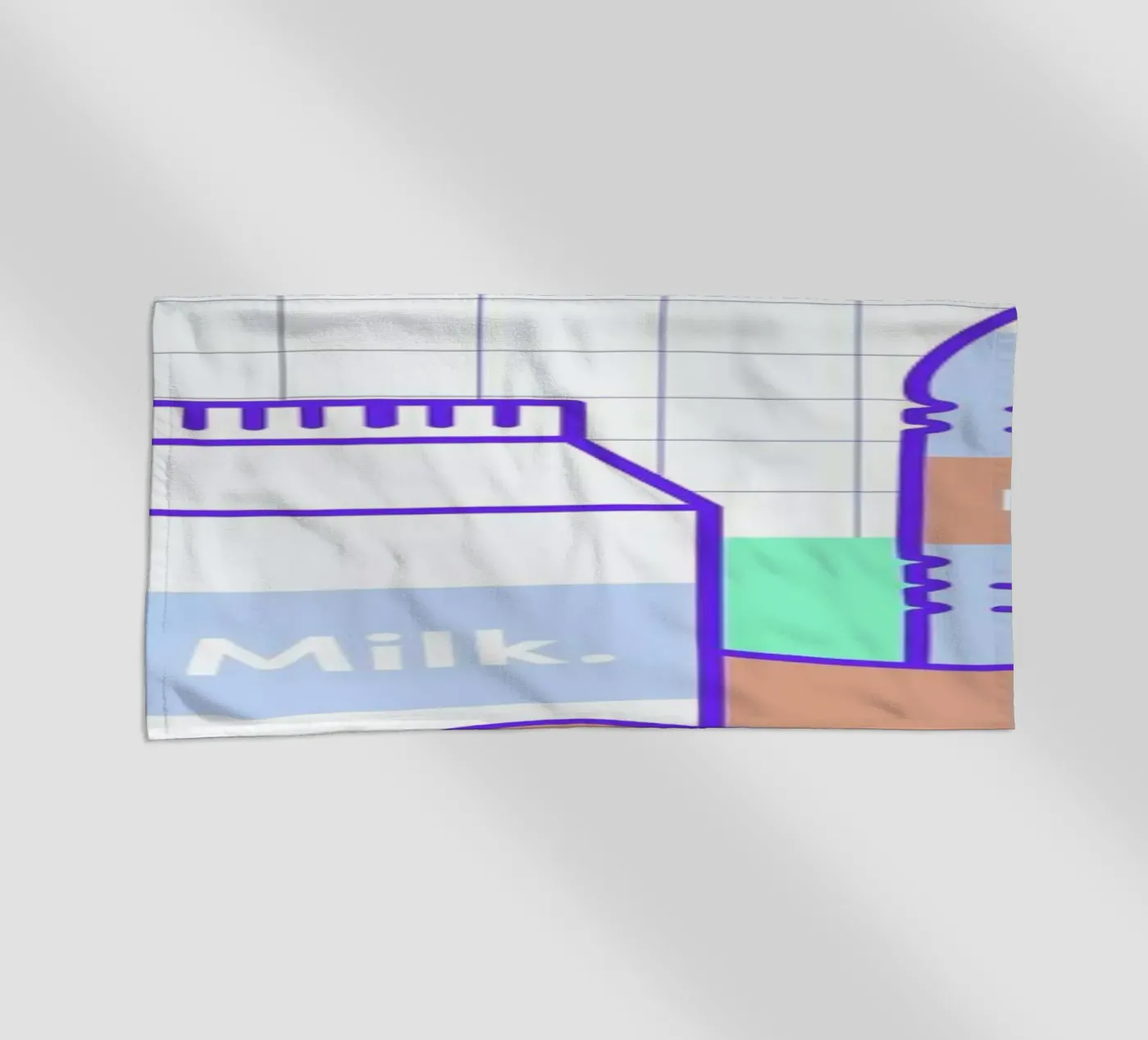 Peachy Objects strandhanddoek van Rachel Peck