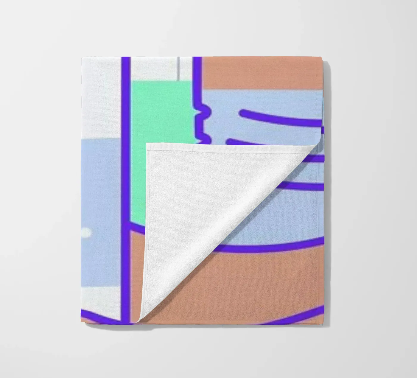 Peachy Objects strandhanddoek van Rachel Peck