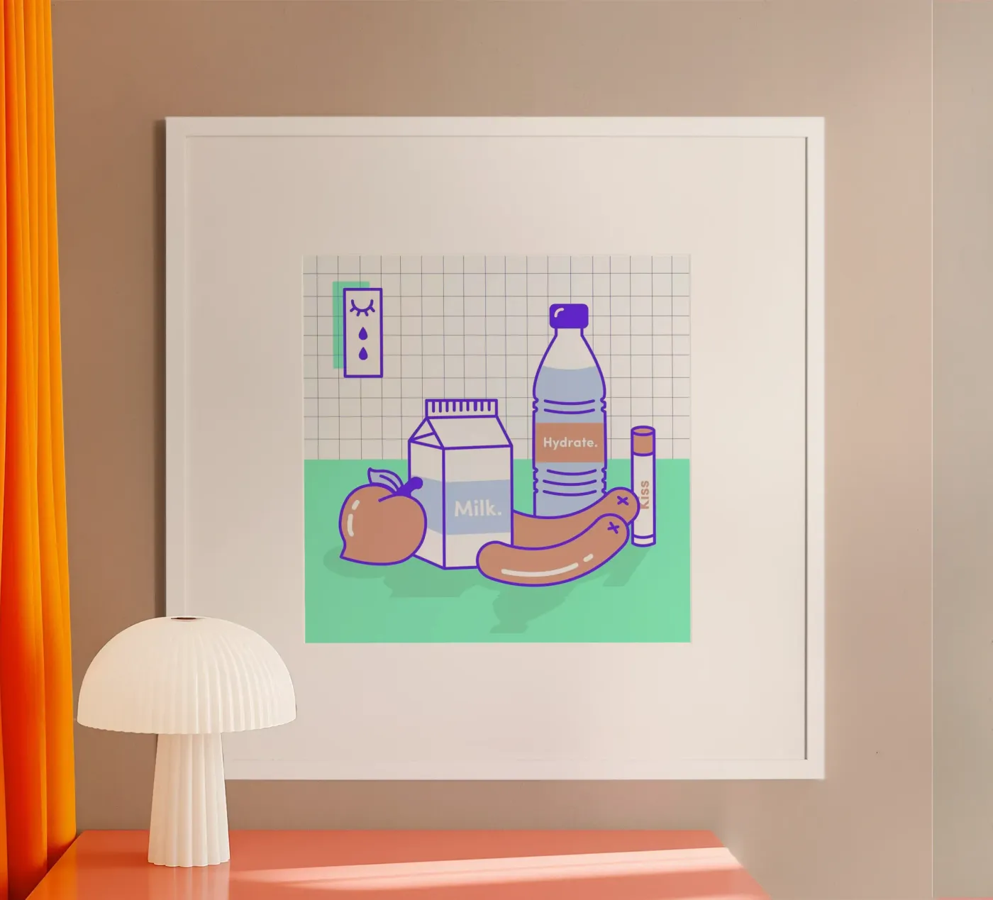 Peachy Objects poster de Rachel Peck