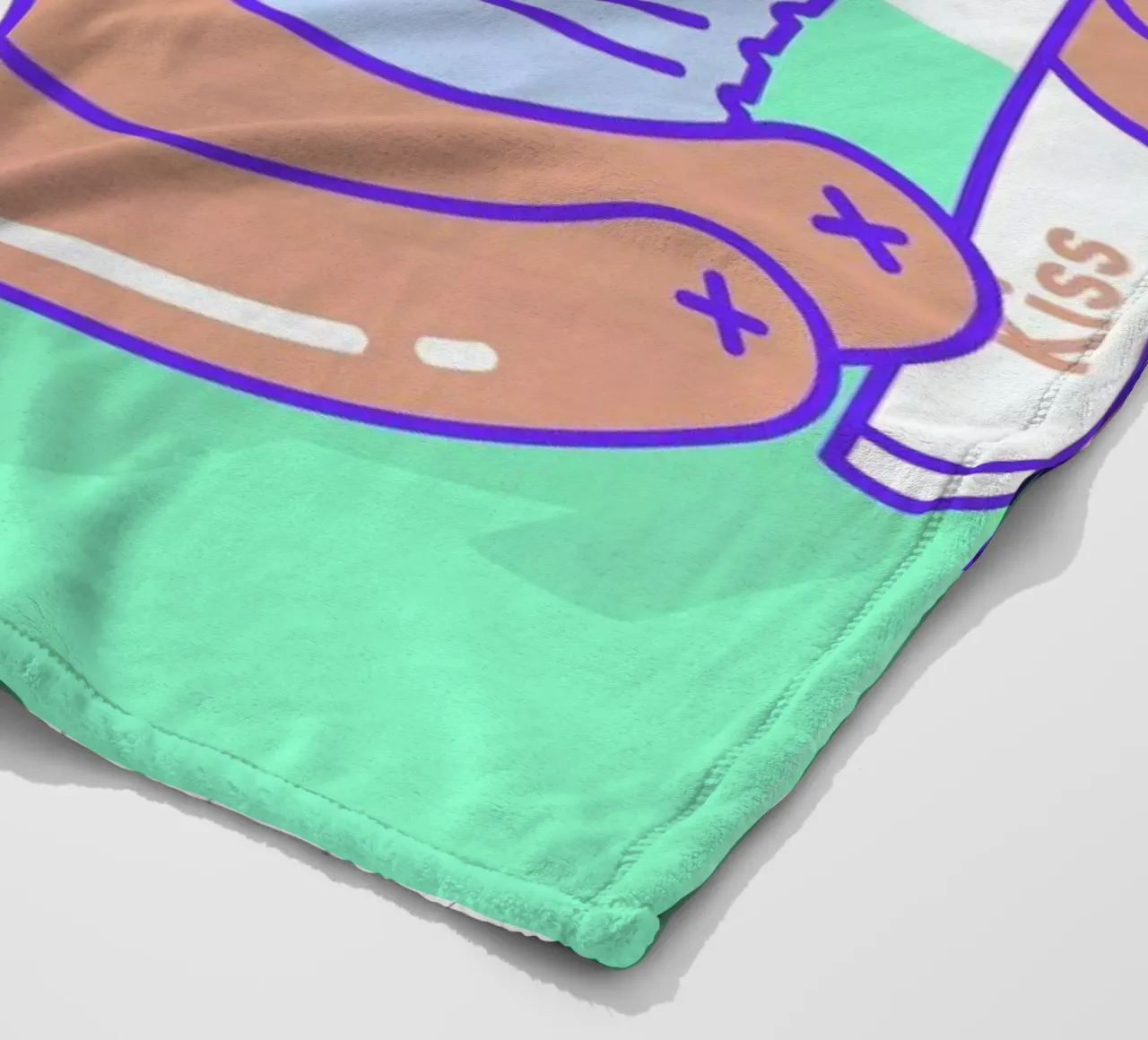 Peachy Objects coperta in pile da Rachel Peck