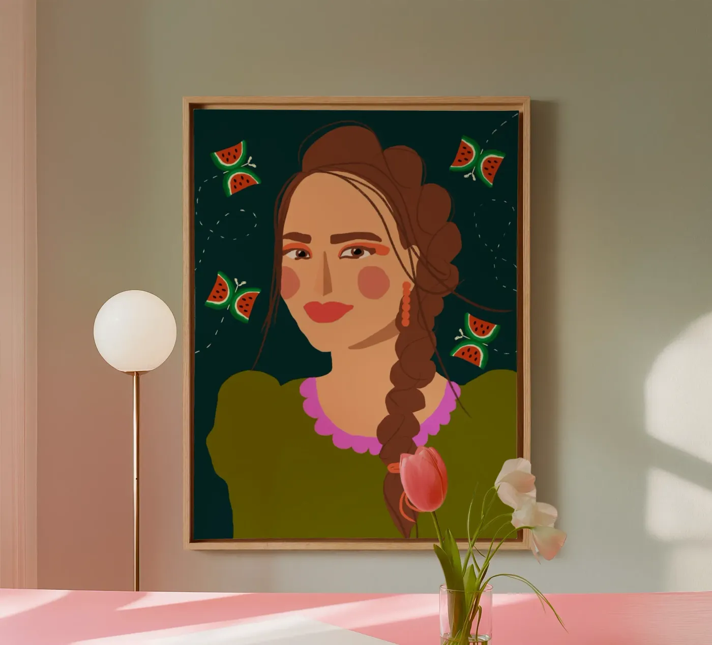 Roya canvas van Hüllenpoesie