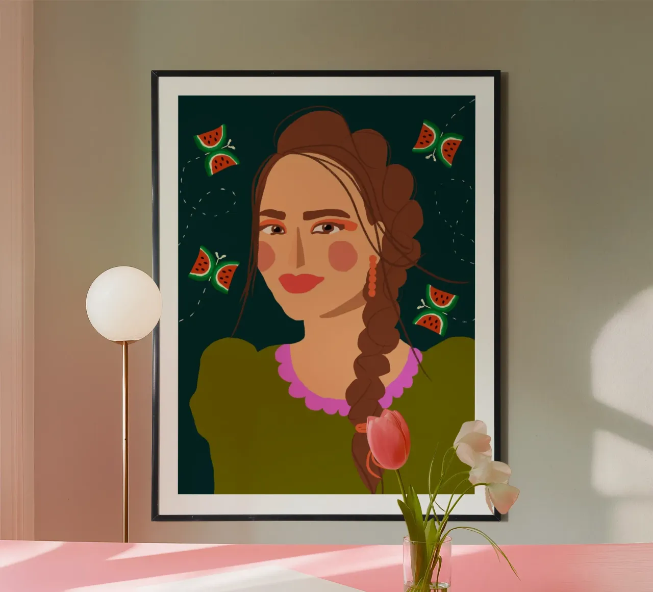 Roya poster van Hüllenpoesie