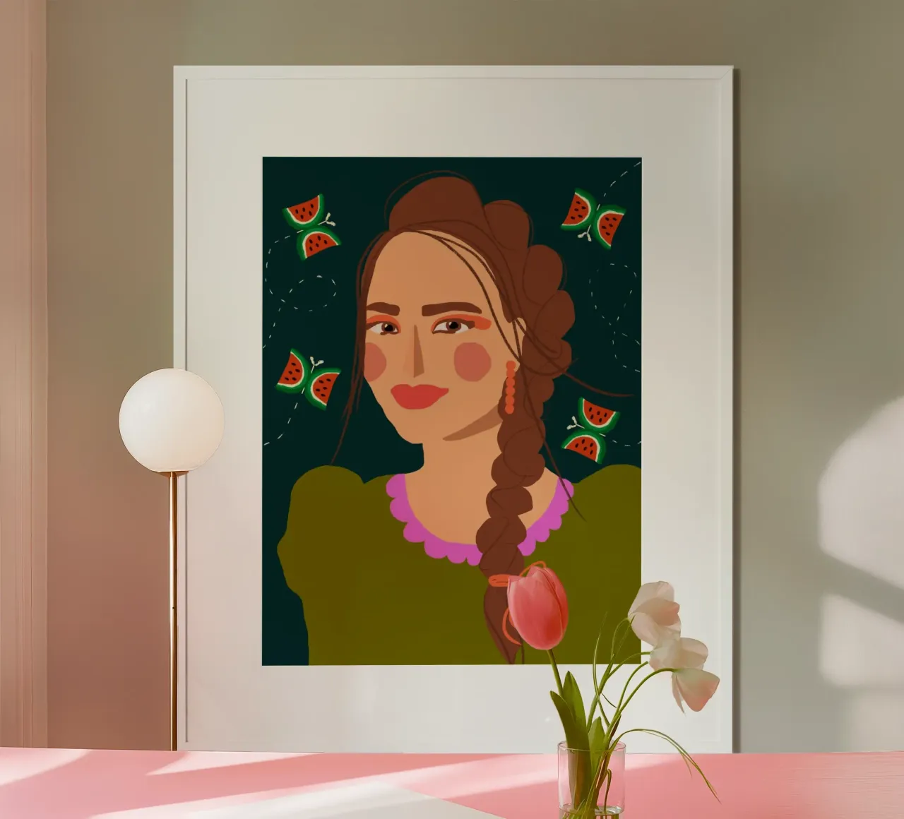 Roya poster van Hüllenpoesie