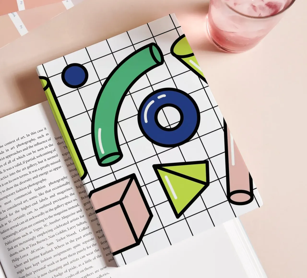 Shapes On A Grid carnet de notes de Rachel Peck