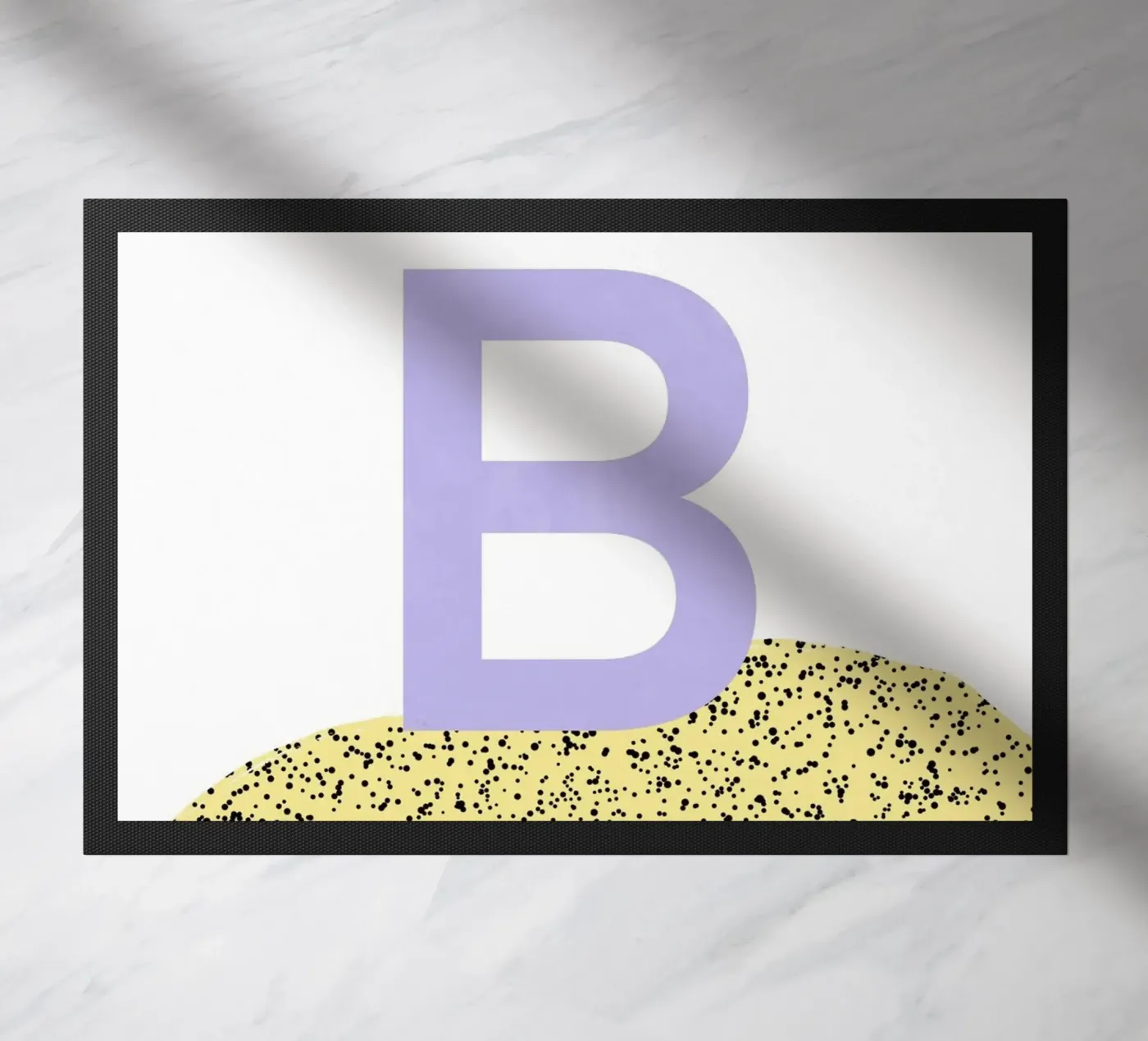 B doormat by Studio ROSAGRAU