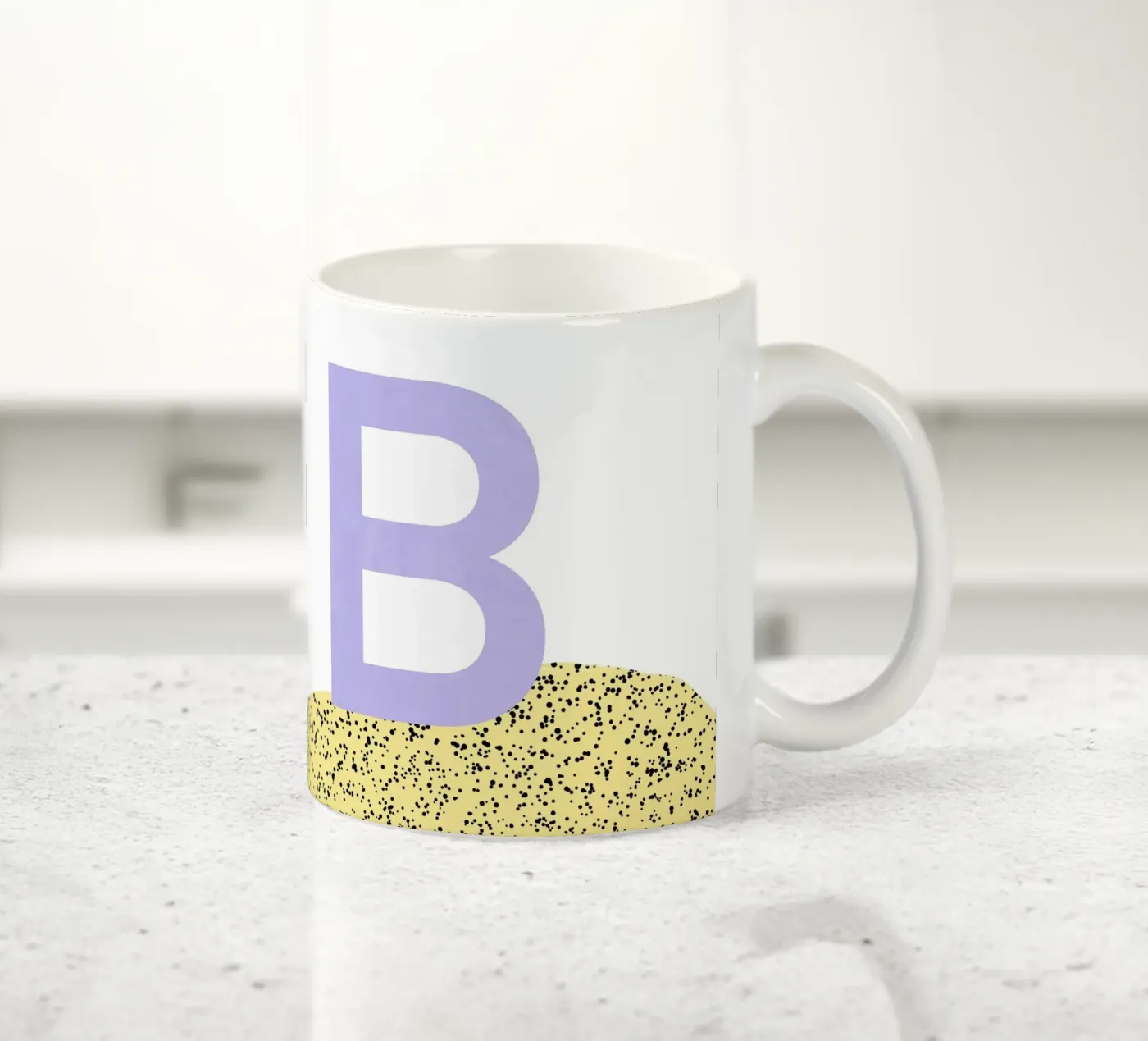 B Keramik Tasse von Studio ROSAGRAU