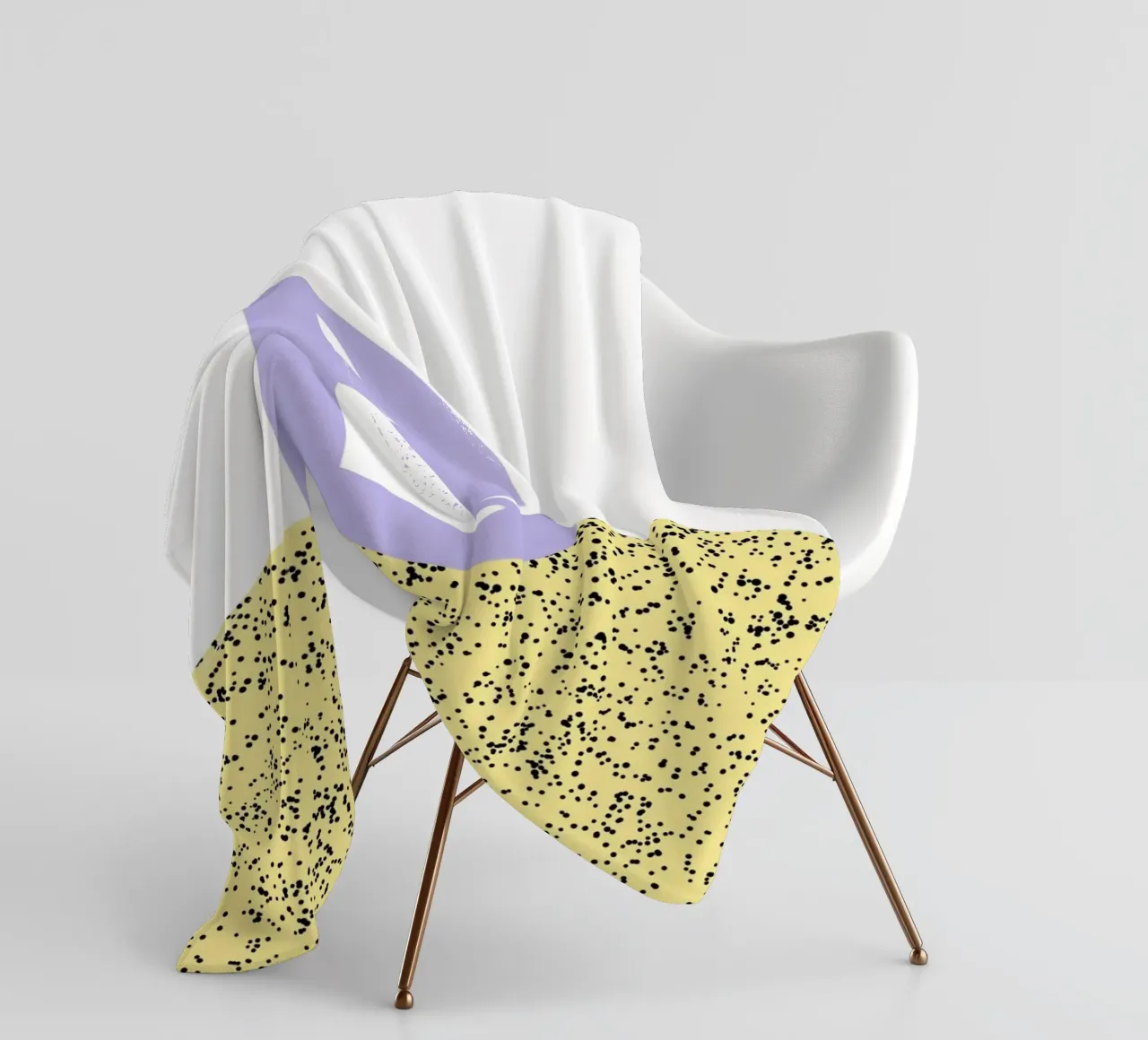 B Fleecedecke von Studio ROSAGRAU