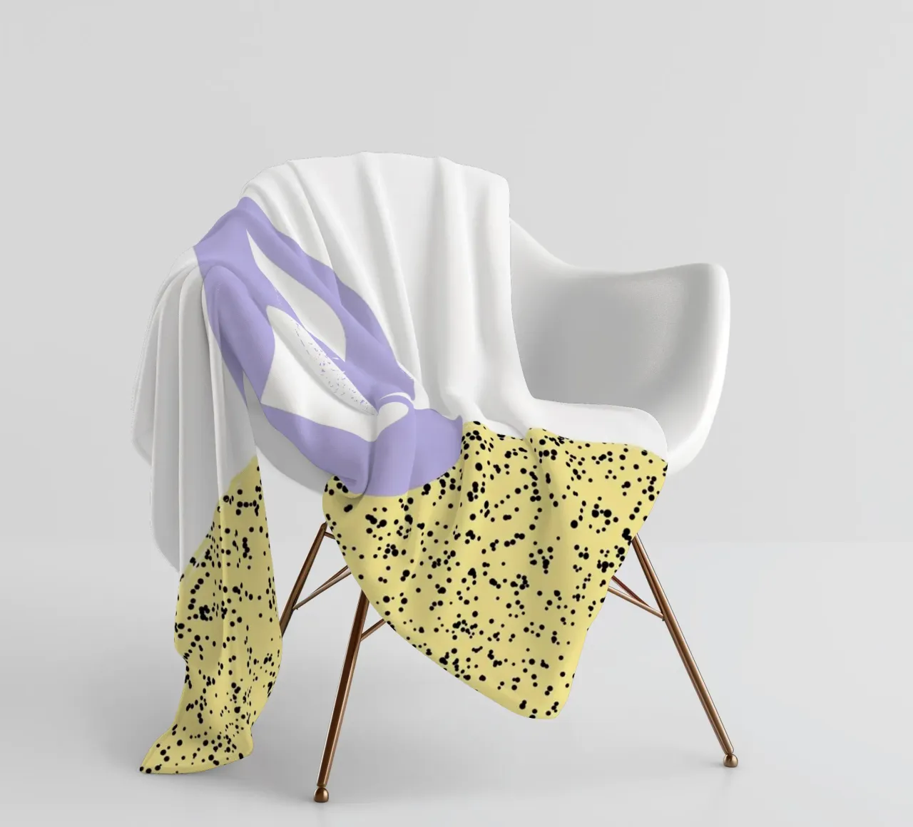 B Fleecedecke von Studio ROSAGRAU