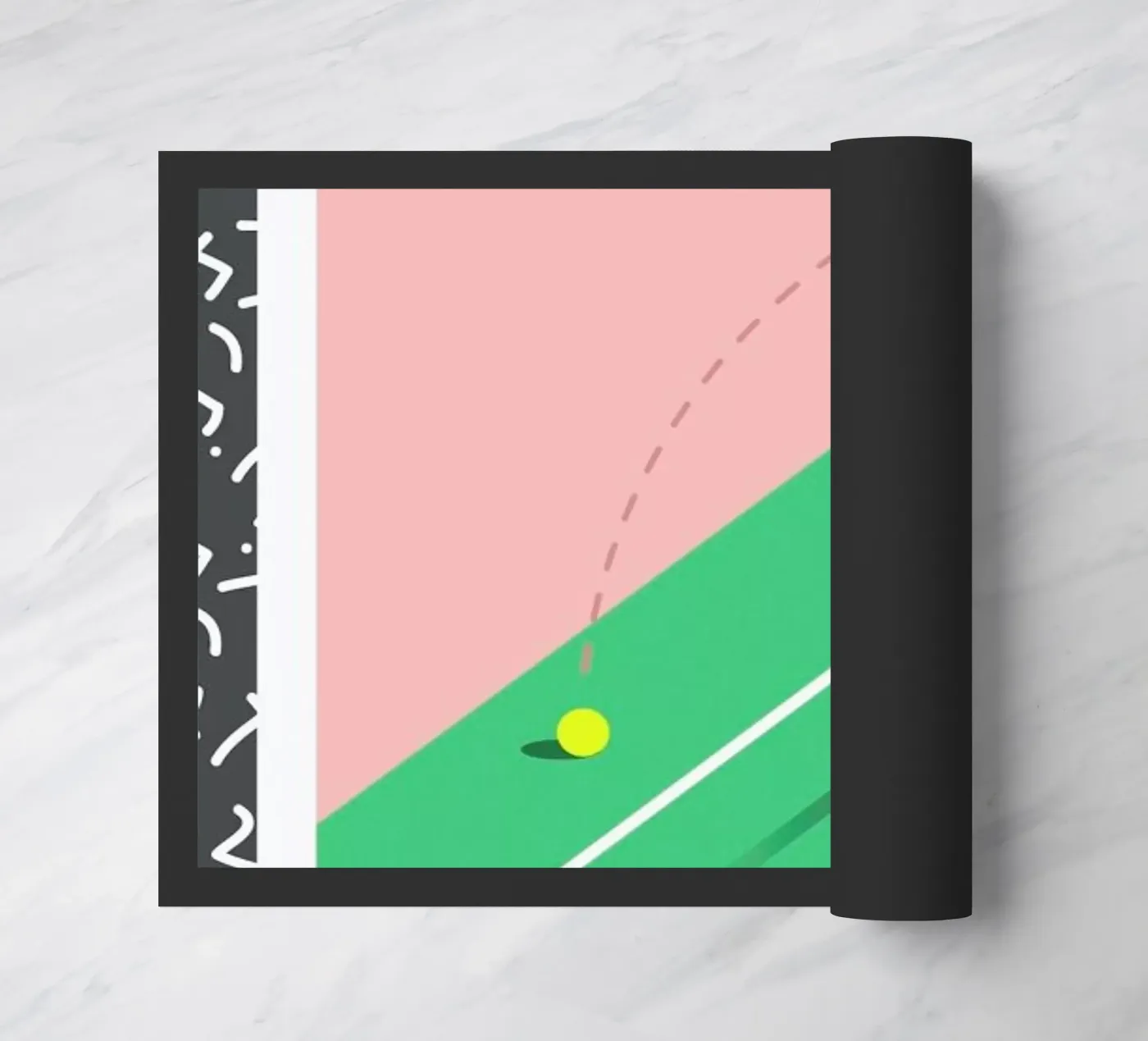 That's Out doormat by Rachel Peck