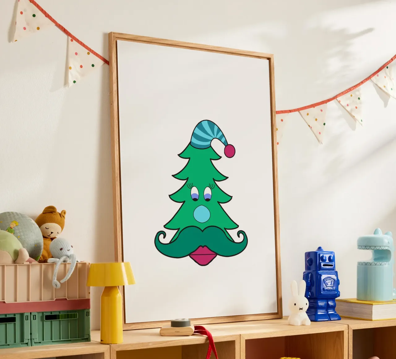 Crazy Christmas Tree plexiglass da Miris bunte Modewelt