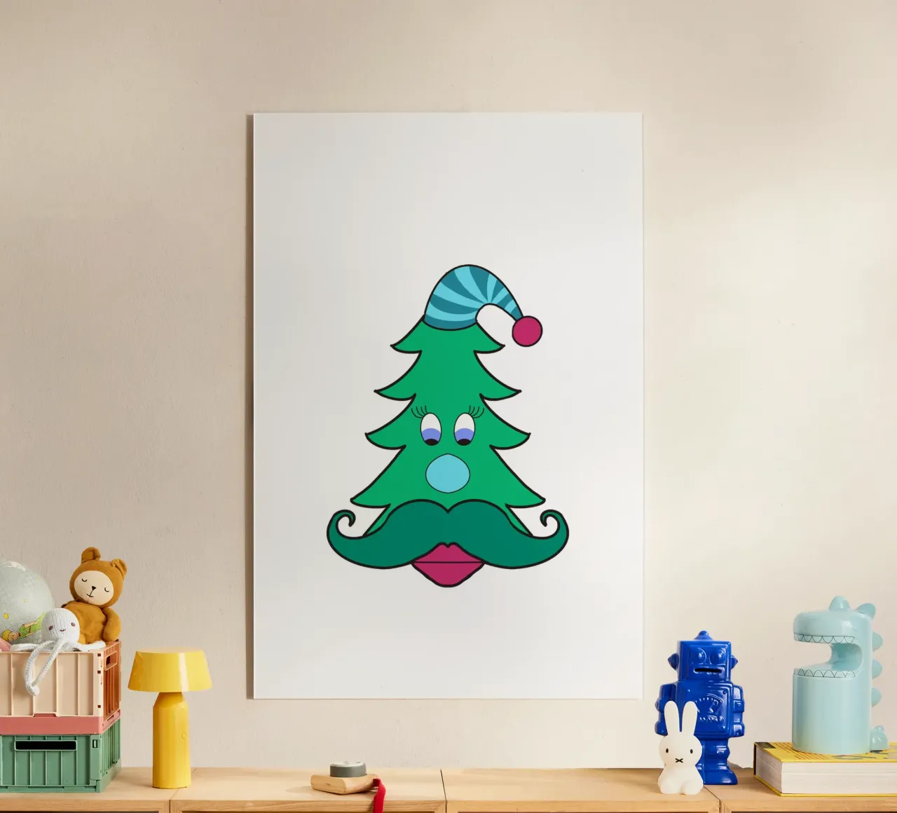 Crazy Christmas Tree plexiglass da Miris bunte Modewelt
