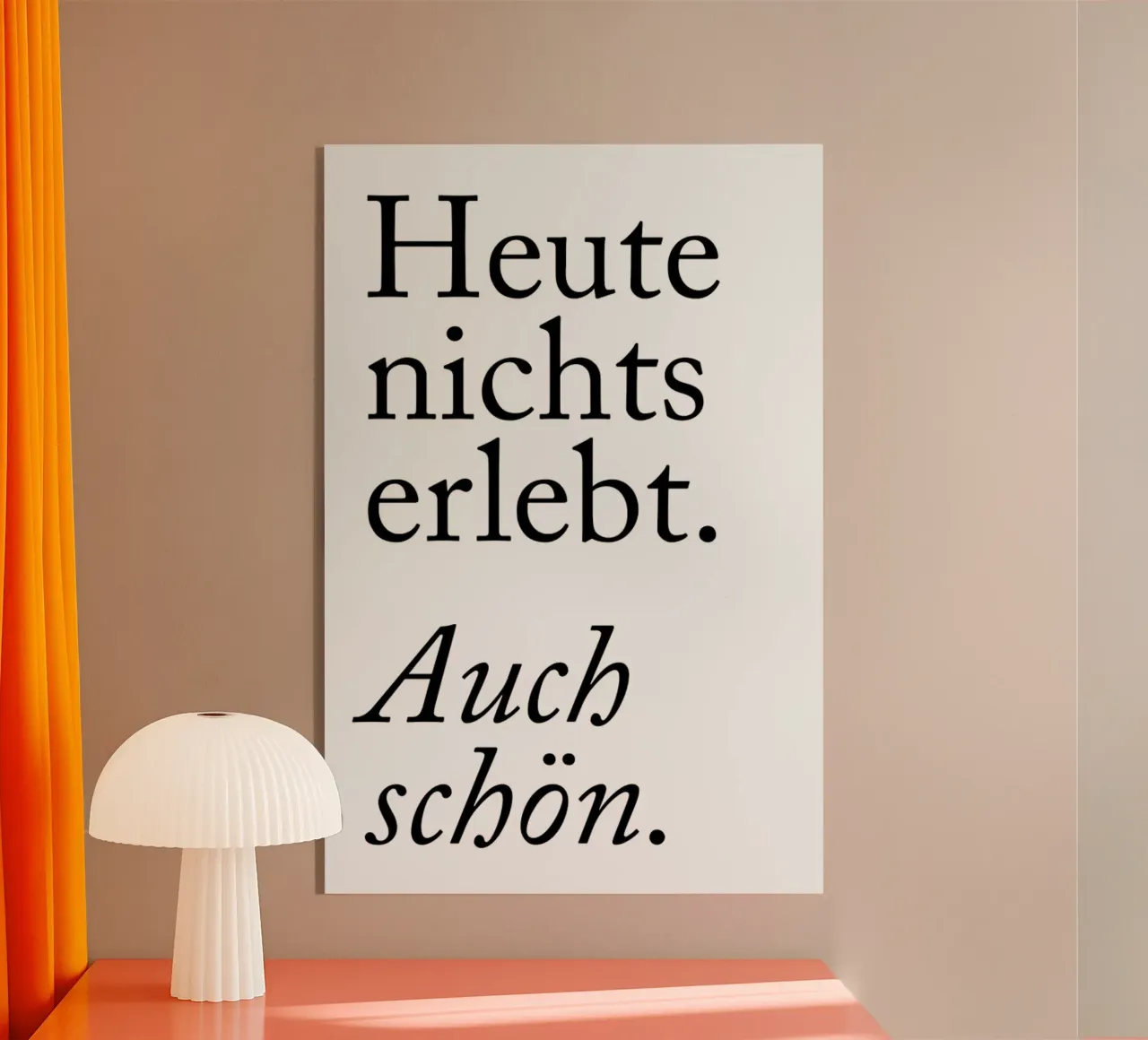 Auch Schön plexiglass da typealive