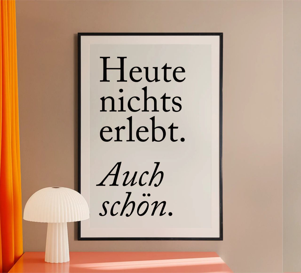 Auch Schön Poster von typealive