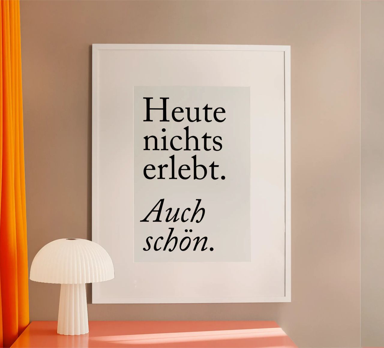 Auch Schön Poster von typealive