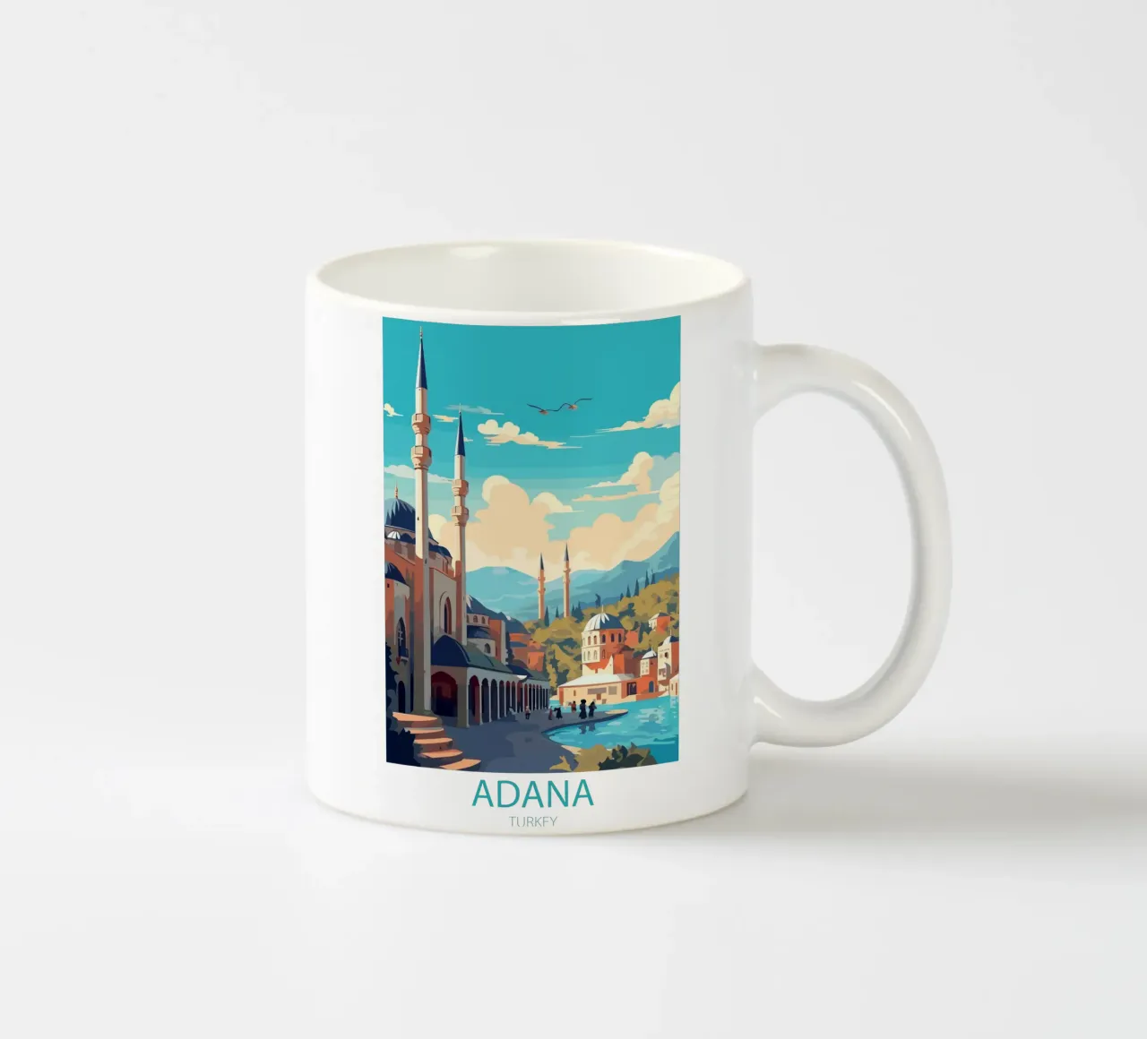 Adana Turkey ceramic mug by ramosashop