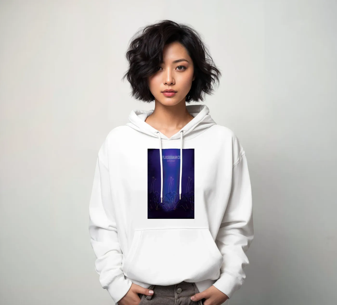 Flashdance hoodie van Fräulein Fisher