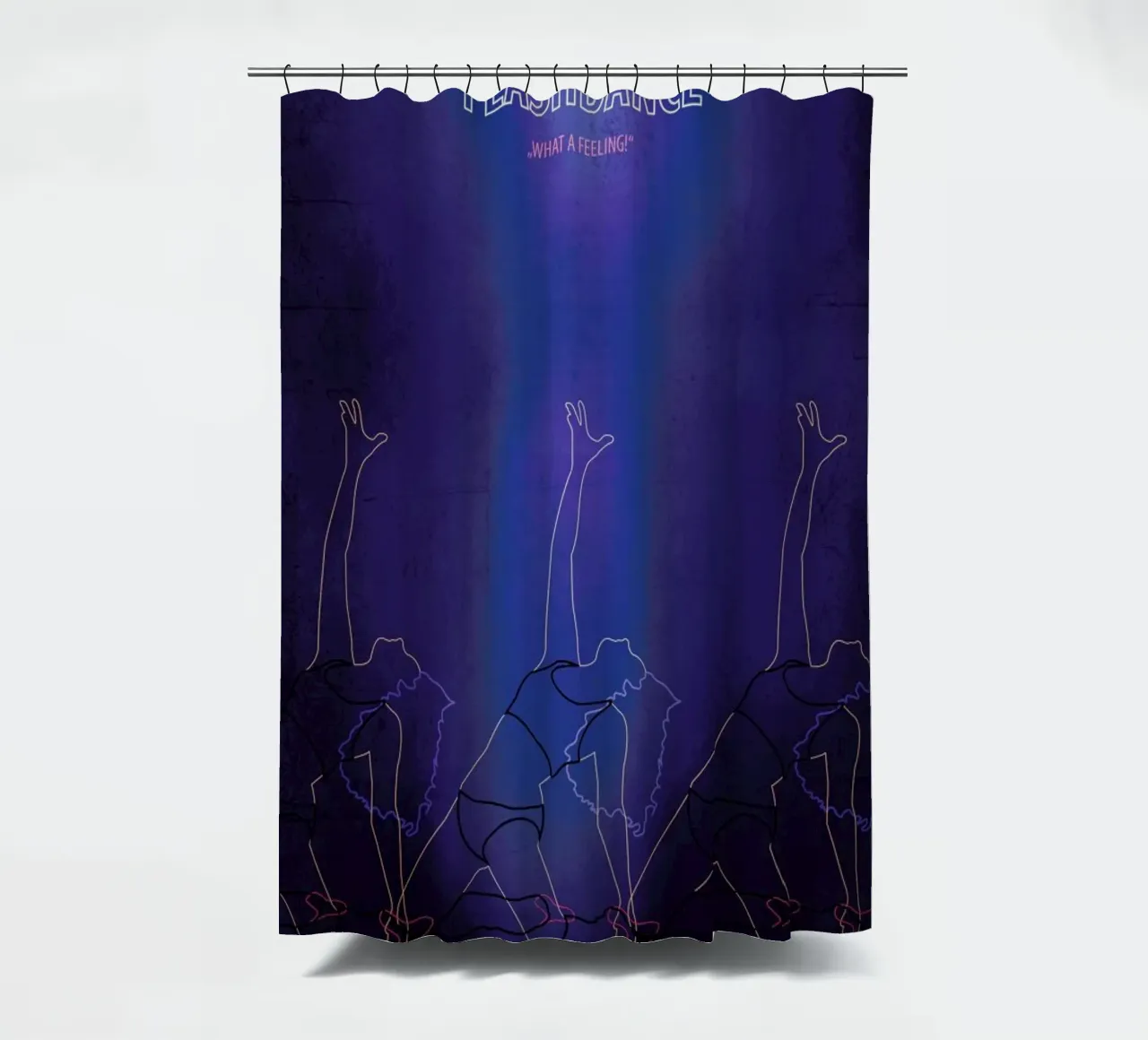 Flashdance douchegordijn van Fräulein Fisher