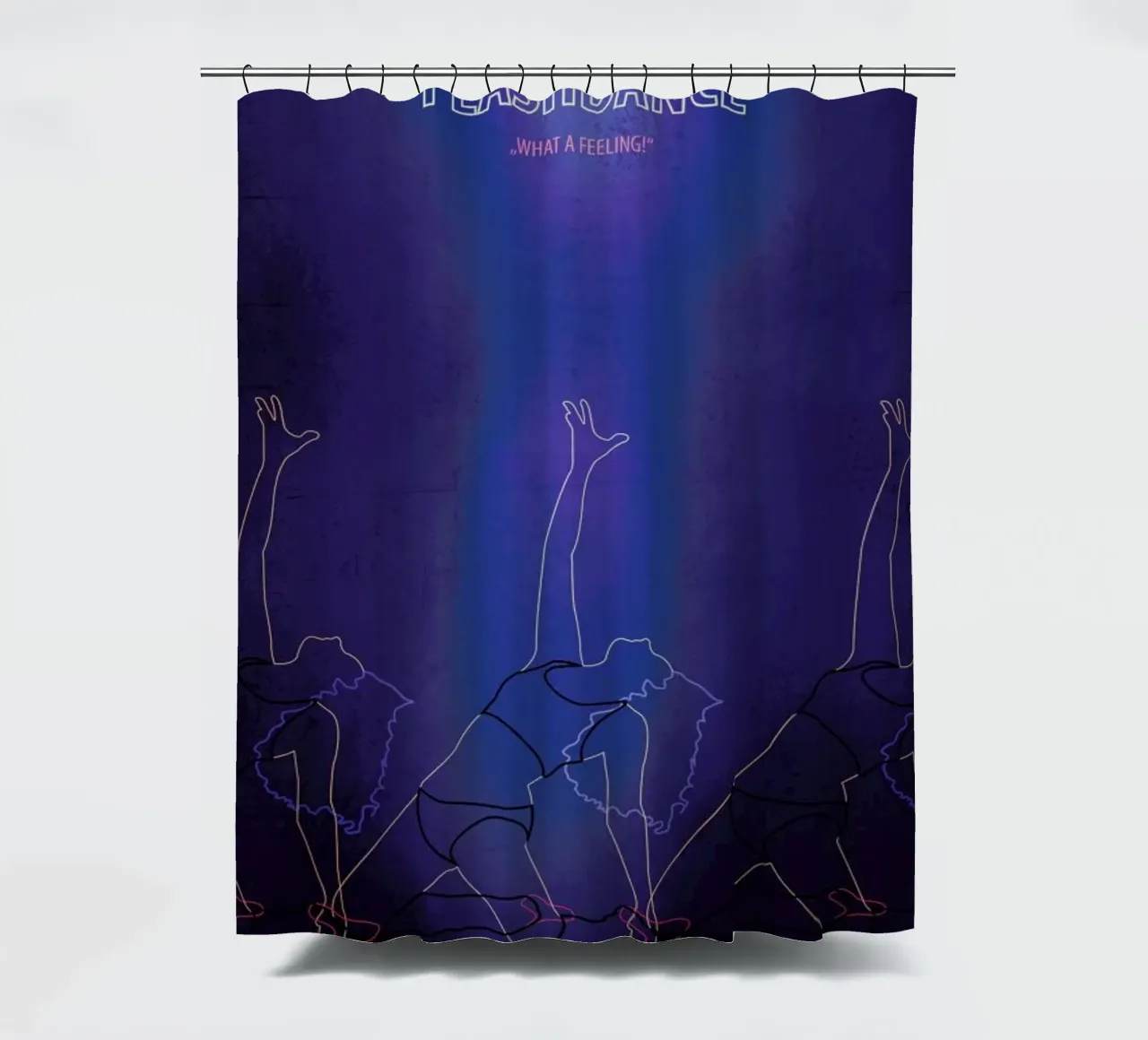 Flashdance douchegordijn van Fräulein Fisher