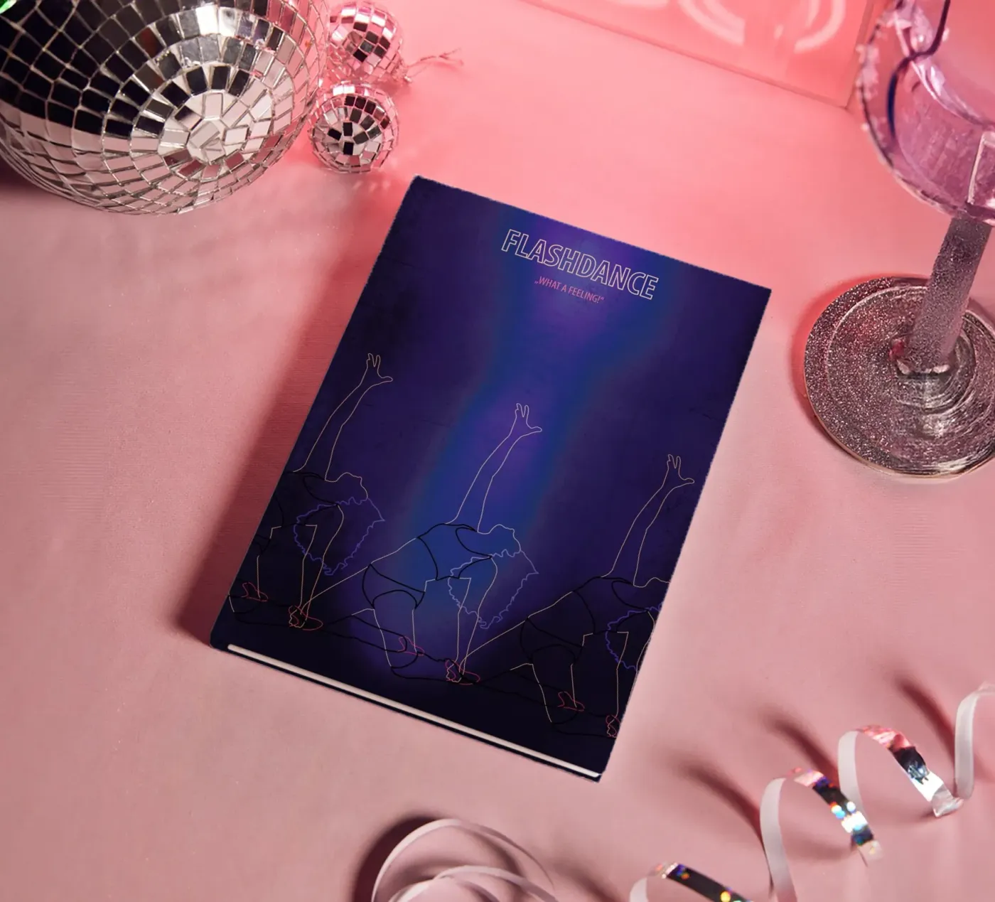 Flashdance notebook by Fräulein Fisher