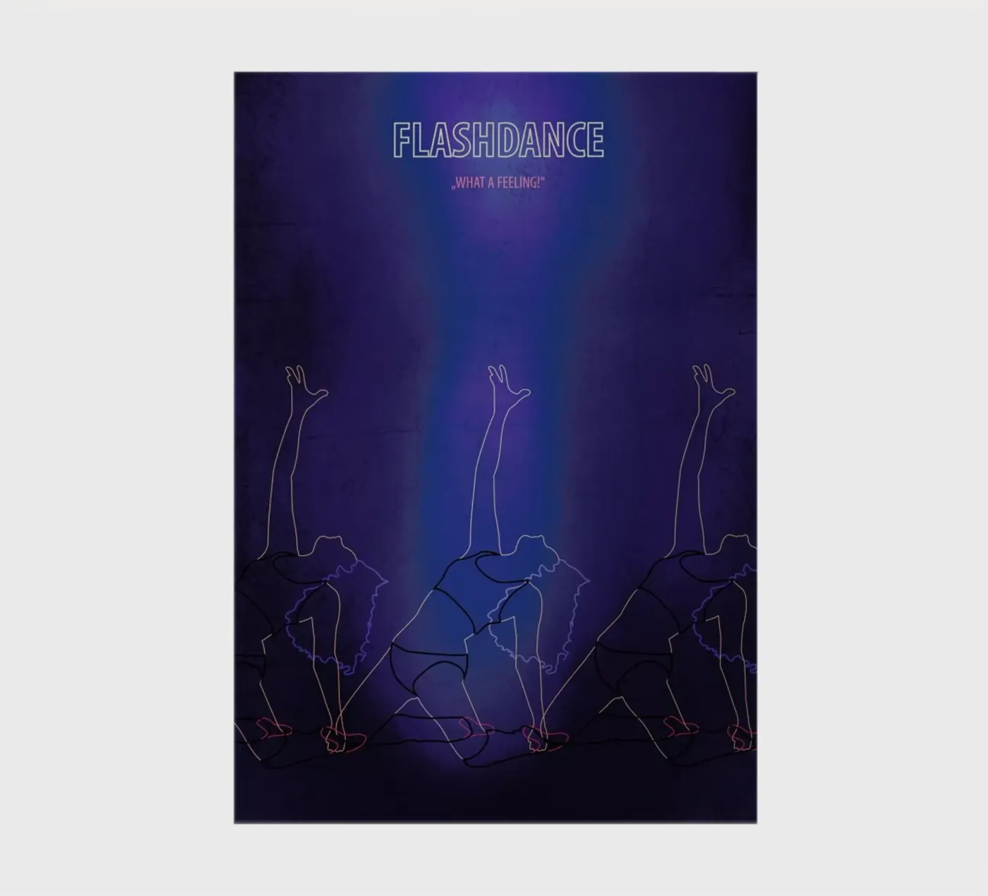 Flashdance notebook by Fräulein Fisher