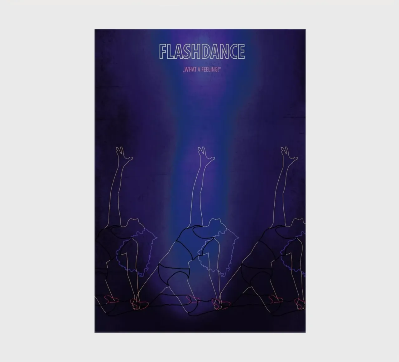 Flashdance notebook by Fräulein Fisher