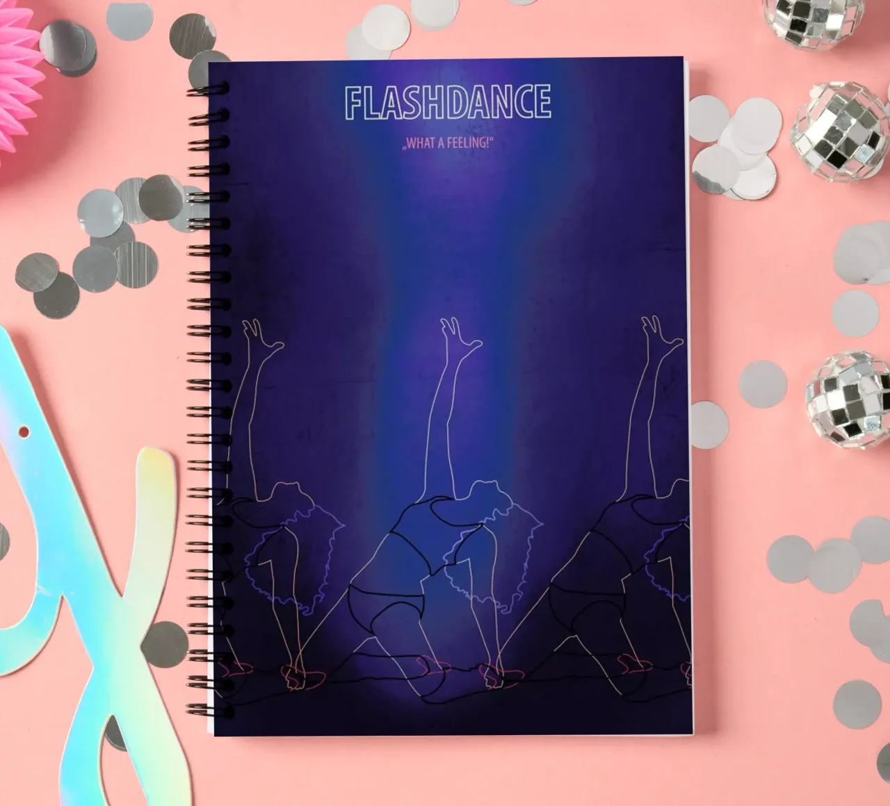 Flashdance carnet à spirale de Fräulein Fisher