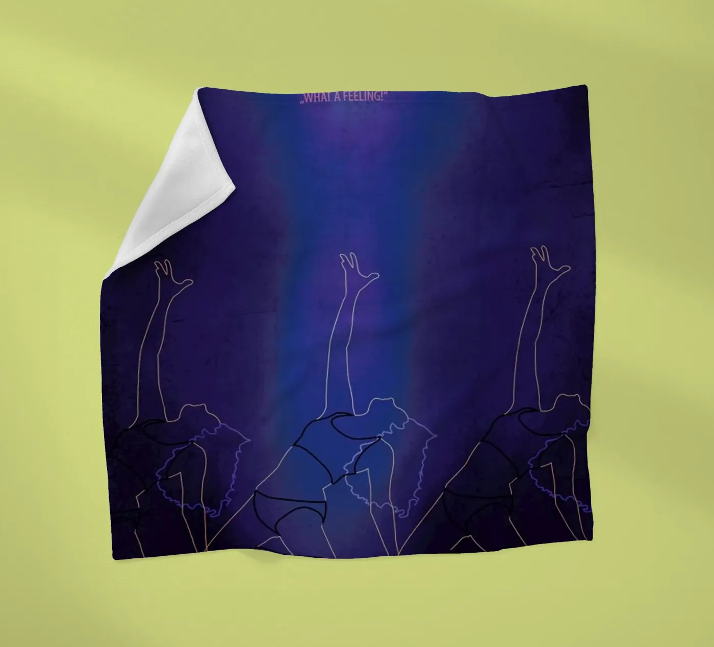 Flashdance coperta in pile da Fräulein Fisher