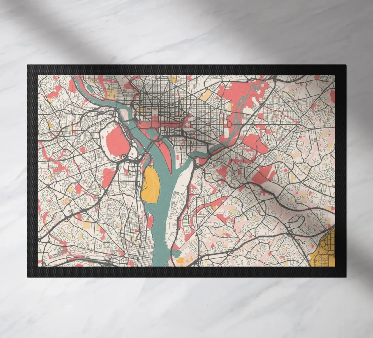 Washington DC Map zerbino da MOOODZART