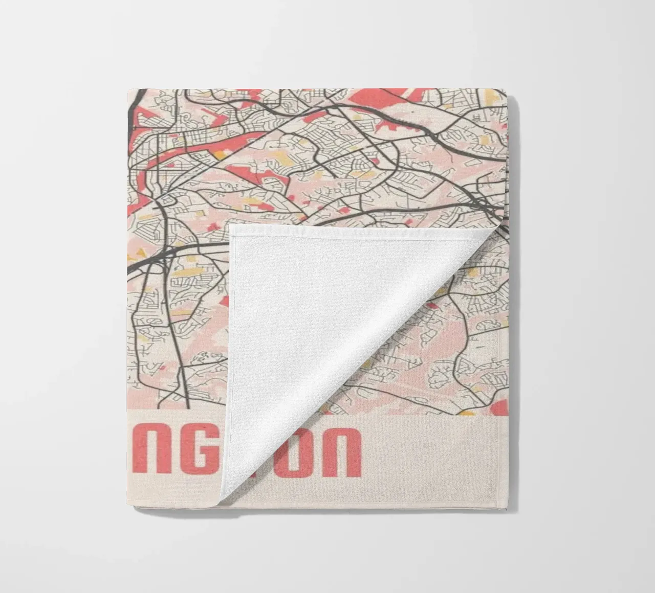 Washington DC Map telo mare da MOOODZART