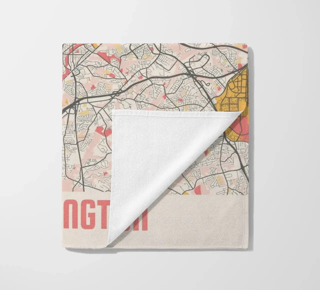 Washington DC Map telo mare da MOOODZART