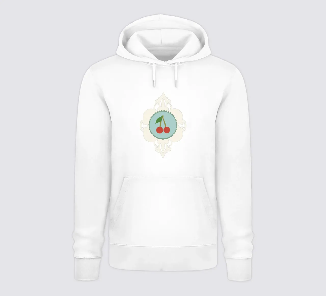 Lonely Cherry felpa con cappuccio da Miris bunte Modewelt
