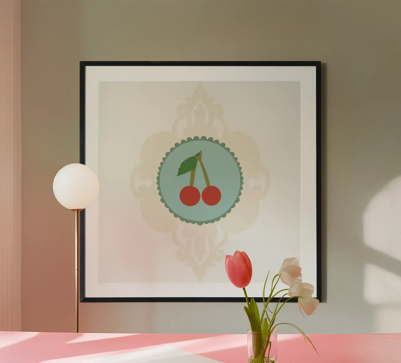 Lonely Cherry poster da Miris bunte Modewelt