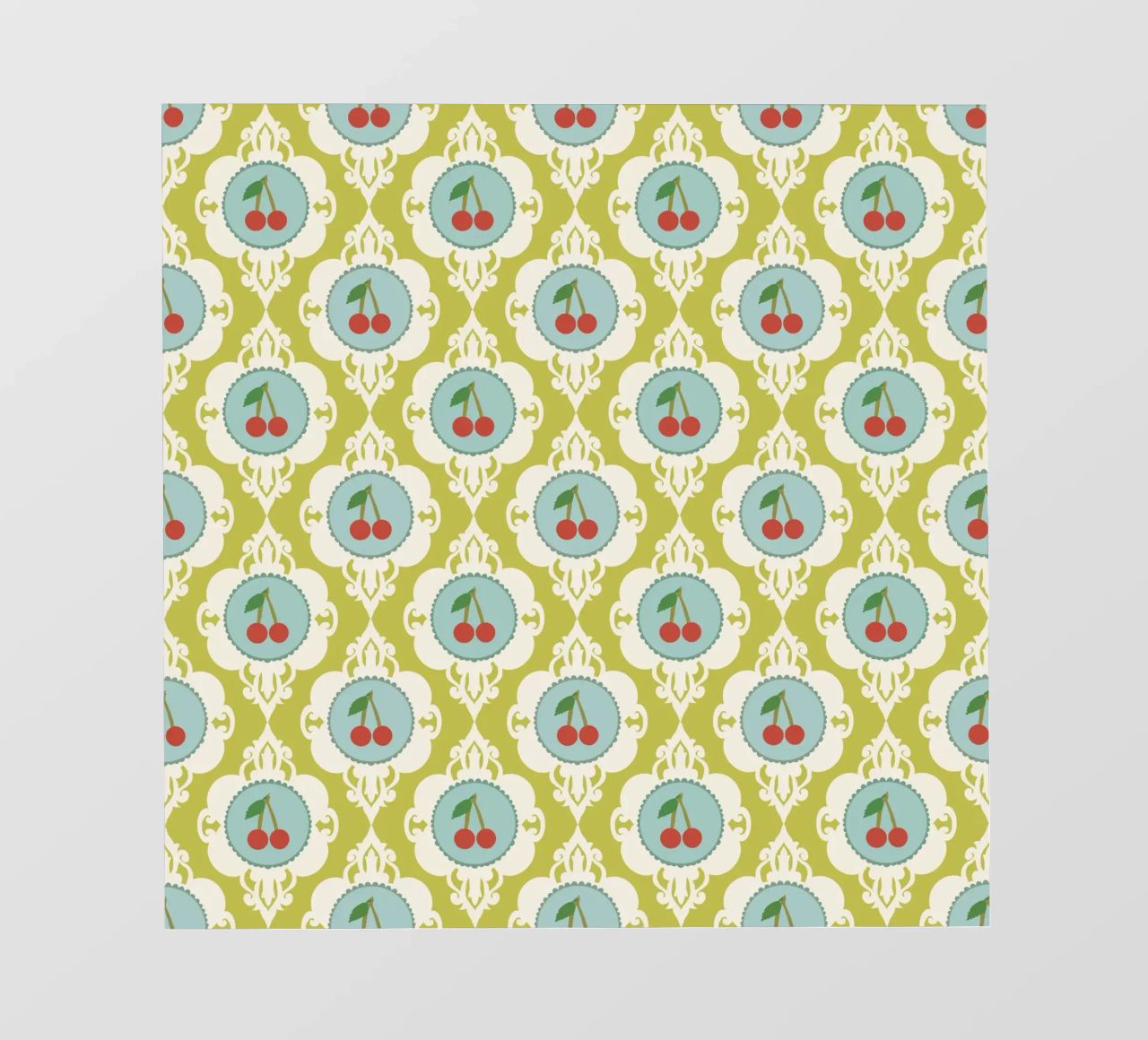 Vintage Cherries papel para pared de Miris bunte Modewelt