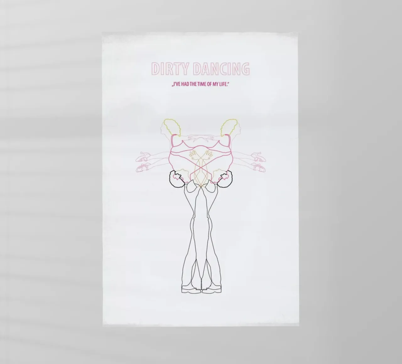 Dirty Dancing pellicola backlit da Fräulein Fisher