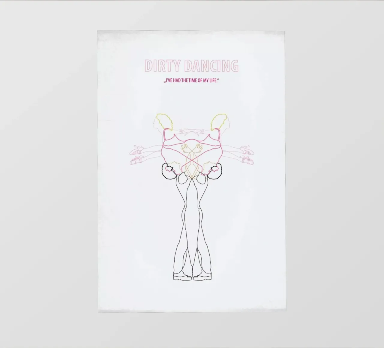 Dirty Dancing pellicola backlit da Fräulein Fisher