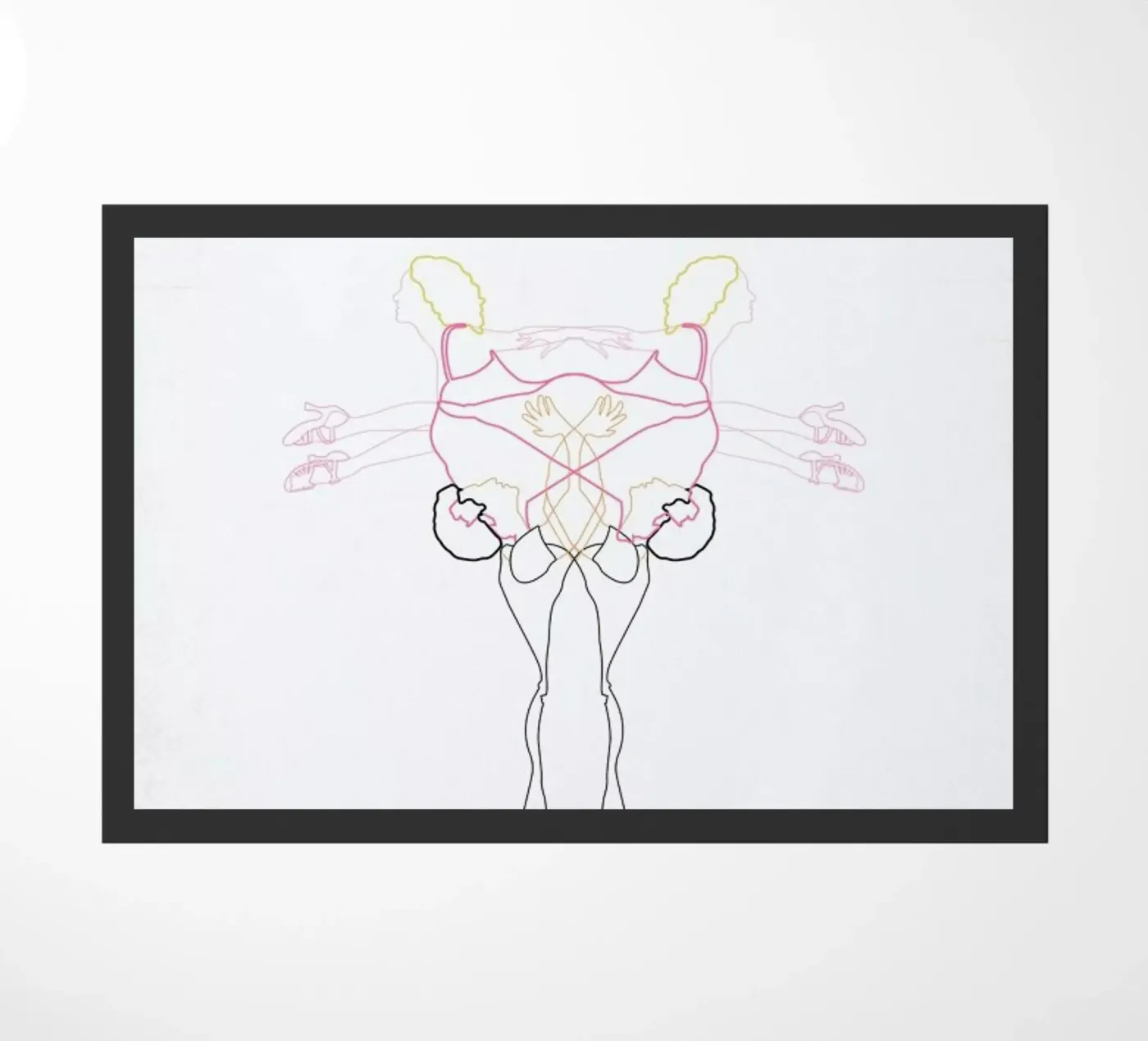 Dirty Dancing doormat by Fräulein Fisher