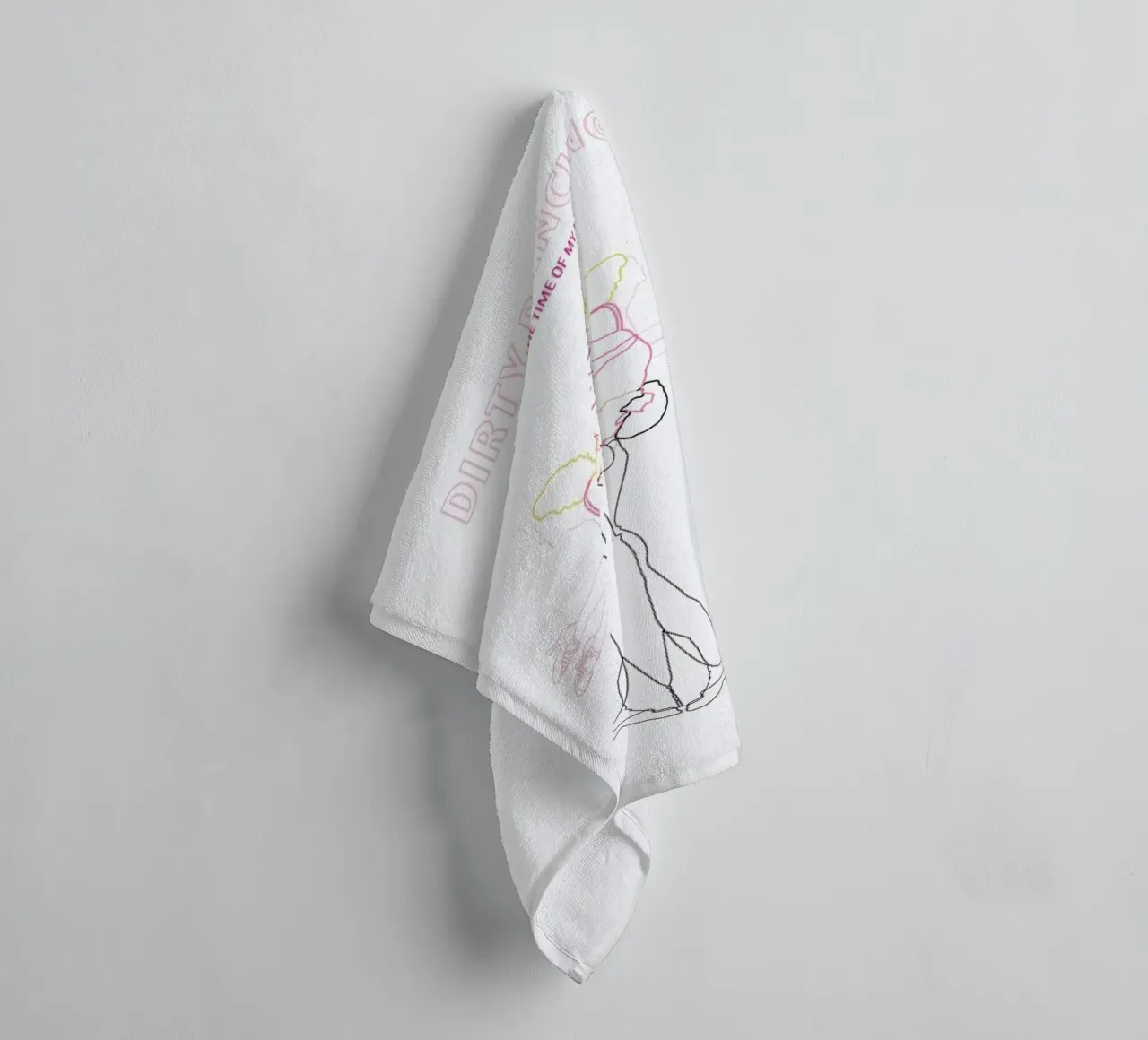 Dirty Dancing towel by Fräulein Fisher